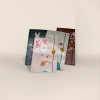 Pink cherry blossom koi notebook, black crane, beige wave wine, red koi and cherry blossom Specification image